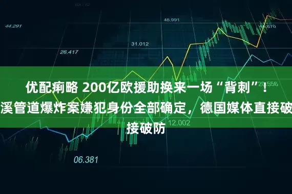 优配痢略 200亿欧援助换来一场“背刺”！北溪管道爆炸案嫌犯身份全部确定，德国媒体直接破防